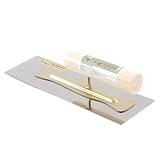 緑長 背金付ステンレス角鏝 270MM