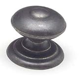 Cabinet Knob, American Mission, Rustic Brass