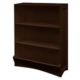 RiverRidge Kids Bookcase with Veggie Bin, 2 Shelves, Espresso