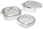 CorningWare Just White 6-Piece Chef Set