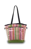 Fleurville Slling Tote Diaperbag, Pink Stripe