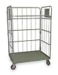 Industrial Grade 2PLG2 Stock Cart, Folding, Steel, W 43 3/8 In