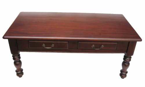 Wohnzimmer Tisch Mahagoni Couchtisch Colonial Stil