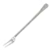 Browne Foodservice 4782 18/8 Stainless Steel Serving Fork with Extra Long Hook Handle, Mirror Finish, 21-Inch