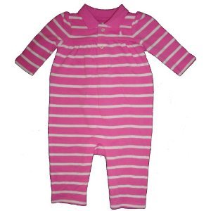 Ralph Lauren Infant Girls Romper Available in Several Colors & Sizes