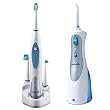 Waterpik Cordless Plus Water Flosser/Sensonic Professional Toothbrush System Includes: 1 Cordless Water Flosser and 1 Sonic Toothbrush