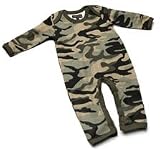 Army Print Baby Gro