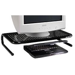 <b>Monitor Stand - Black Metal Art - (Black)</b>