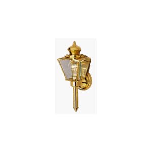 Angelo Brothers 66846 1-Light Antique Brass Wall Lantern by Angelo Brothers