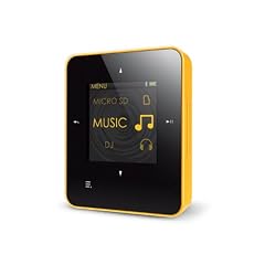 Creative Zen Style M300 MP3-Player 8GB (3,7 cm (1,45 Zoll) TFT-Display, FM-Radio, micro-SD, USB, Bluetooth, Mikrofon) schwarz/gelb