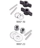 MINN KOTA REPLACEMENT PARTS PROP NUT KITS - 2 PROP NUTS, LOCK WASHERS, DRIVE PINSDescription: Style A - All 3-1/4