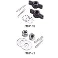 MINN KOTA REPLACEMENT PARTS PROP NUT KITS - 2 PROP NUTS, LOCK WASHERS, DRIVE PINSDescription: Style A - All 3-1/4", 3-3/8", 3-5/8" dia motors