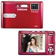Samsung Digimax i85 8.2MP Digital Camera with 5x Optical Zoom (Red)