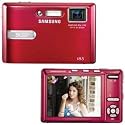 Samsung Digimax i85 8.2MP Digital Camera with 5x Optical Zoom (Red)