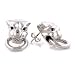 18K Oro Panther Earrings