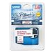 TZ Tape Cartridge for P-Touch Labelers, 1w, Red on White