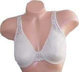 Barely Breezies Wisteria Applique Microfiber Bra