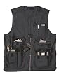 Tactical Vest Unisex Tactical Vest Black L