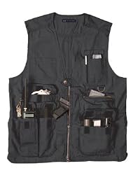 Tactical Vest Unisex Tactical Vest Black L