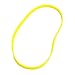 JAM PAPER Colorful Rubber Bands - Size 33 - Yellow Rubberbands - 100/Pack
