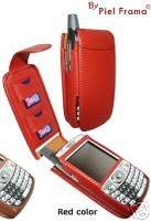 Piel Frama Pielframa Case Palm Treo 700w Red Leather