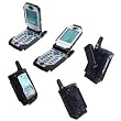CELLET STINGRAY RUBBER COVER CASE (With Detachable Belt Clip) for MOTOROLA NEXTEL i860 - RETAIL PACKAGING