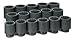 Grey Pneumatic (GRE9116D) 1" Dr 16 Pc. Deep Frac Set