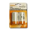 Card Tenergy NiMH D Size 3000mAh high capacity Rechargeable Battery: 2xD --- SPECAIL SALE!