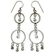 Earring for Women Sterling Silver Jewelry 3.25 inches (ers228)