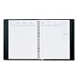 At-A-Glance(R) Weekly Appointment Book Plus, 6 7/8in. x 8 3/4in., Black, JanuaryDecember 2004