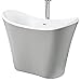 Bellaterra Home BA6518 Ancona 71 inch Freestanding Bathtub in Glossy White