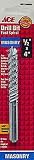 3 each: Ace Fast Spiral Rotary Masonry Drill Bit (01-14008)