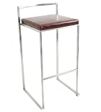 Fuji Stacker Barstool - Brown