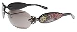 Review   / Ed Hardy Sunglasses EHS 014 Three Old School Roses Black
