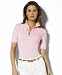 Lauren by Ralph Lauren Petite Polo with Goldtone Buttons