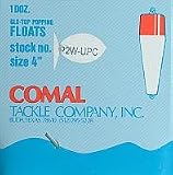 4 Popping Float Red/White Slotted unweighted pk12