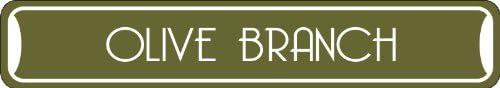 Olive Branch Collectible Eco-Friendly Novelty Sign