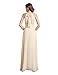 Denovelty Women's Halter Evening Prom Formal Party Bridesmaid Maxi Long Dress