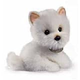 Russ Berrie Yomiko Newborns West Highland Terrier 8.5