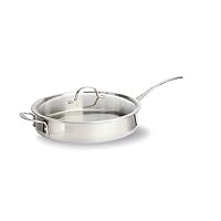 Calphalon Tri-Ply Stainless Steel 5-Quart Saute Pan with Cover