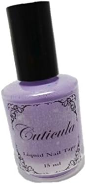 Cuticula Scented Liquid Tape for Nail Art with a Set of Waterslide Decals (Unicorn Poop)