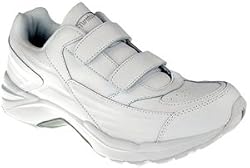 Turntec Mens Stride Velcro White Walking