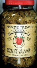 Applezz N-Oat Horse Treats, 3 lb