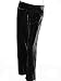 BILLY BLUES Wide Waist Velvet Pants in Black