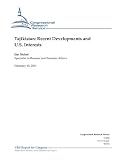 Tajikistan: Recent Developments and U.S. Interests - CRS Report