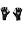 Body Glove 1.5mm Power Paddle II Tipless Webbed Gloves (X-Small)