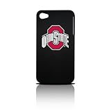 Ohio State Buckeyes - Tribeca Varsity Jacket HardShell Case for iPhone 4/4s - Matte Black