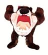 Looney Tunes Tasmania Devil Plush Backpack : Taz backpack