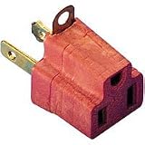 Adorama Grounded AC Plug Adapter 3 prong to 2 prong