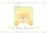 Baby Cakes Shower Invitations 8 Pack